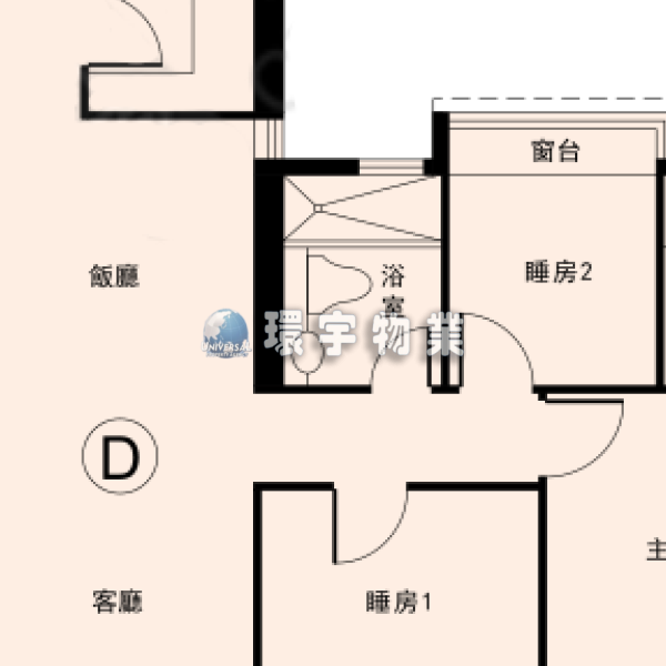 3房套正南橋海 有露台